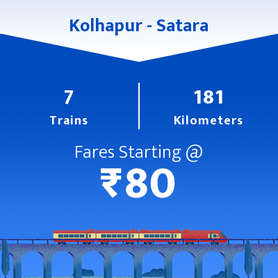 Kolhapur To Satara Trains
